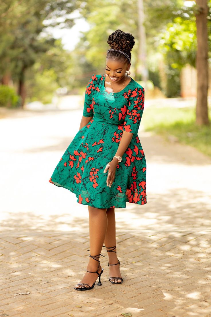 Latest Ankara Styles for Slim Ladies 