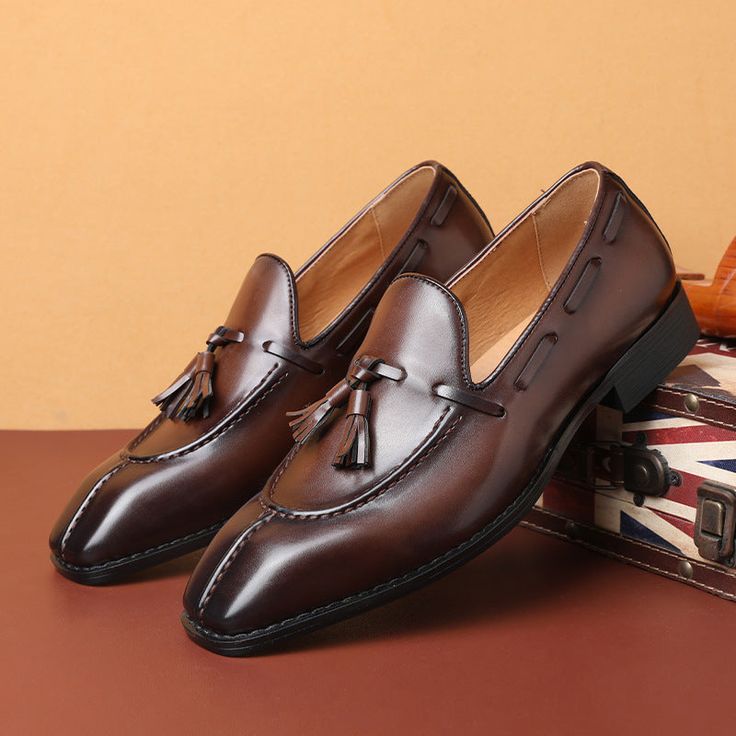 Leather Loafer Shoes for Women 