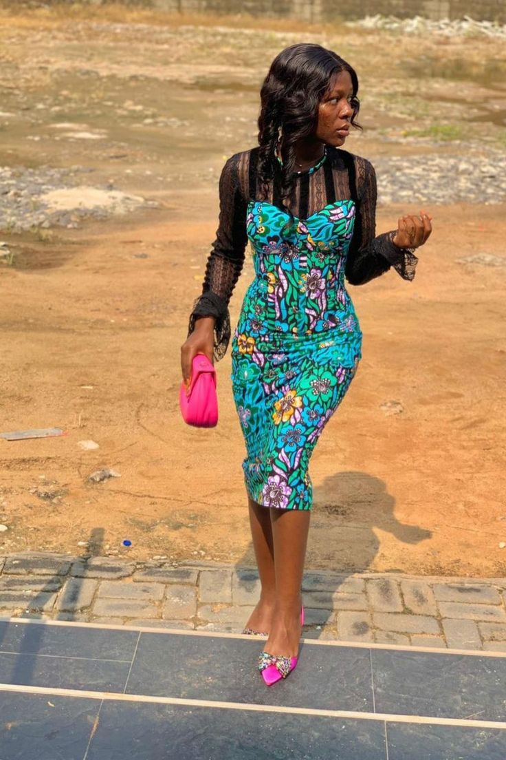 Ankara Sleeveless Gowns