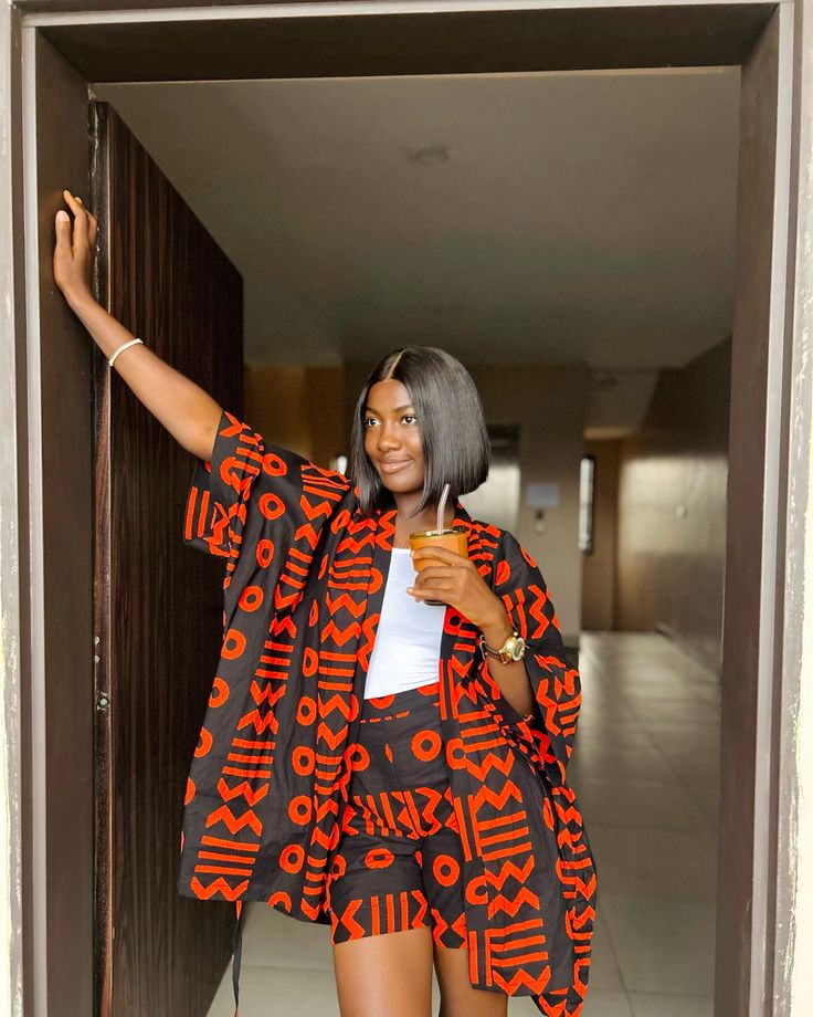 Ankara Up and Down Styles for Slim Women 