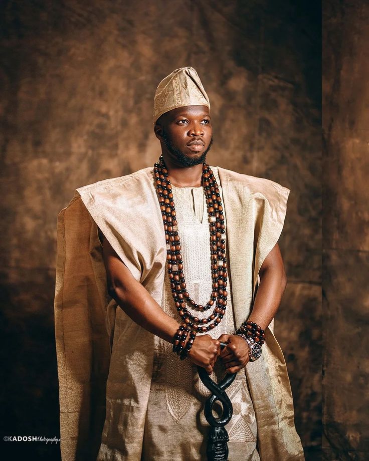 Yoruba Traditional Wedding Outfits for Men 