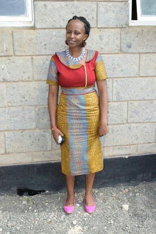 Peplum Ankara Styles for Nursing Mothers