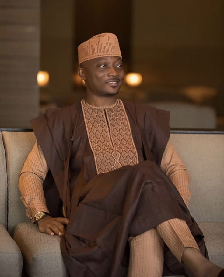 Hausa Traditional Wedding Attire for Men 