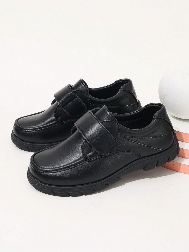 Black School Shoes for Boys 