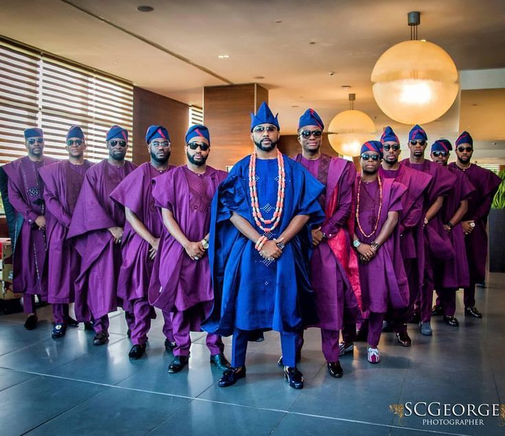 Yoruba Traditional Wedding Outfits for Men 