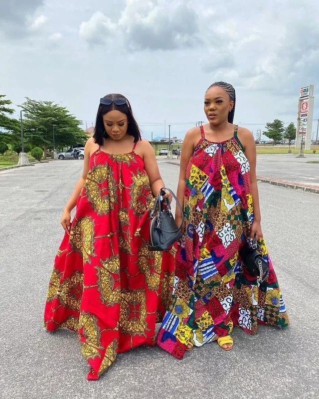 Sleeveless Ankara Long Gown Ideas