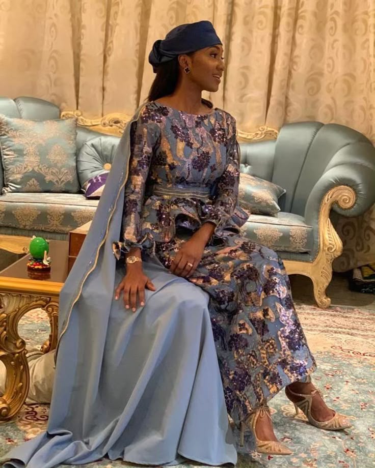 Hausa Traditional Wedding Attire for Ladies 