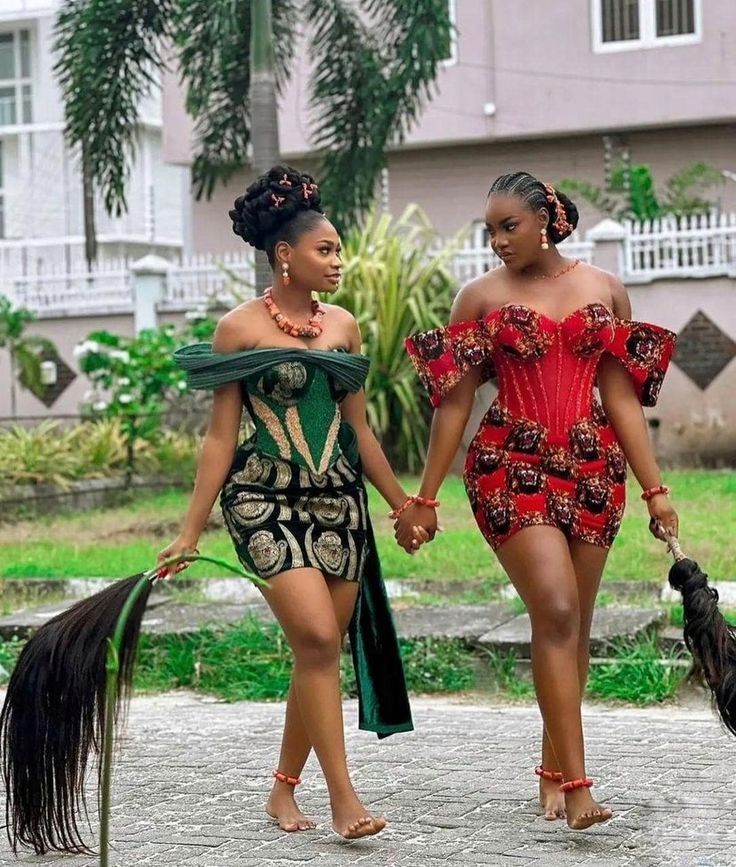 Second Outing Igbo Traditional Wedding Outfits 