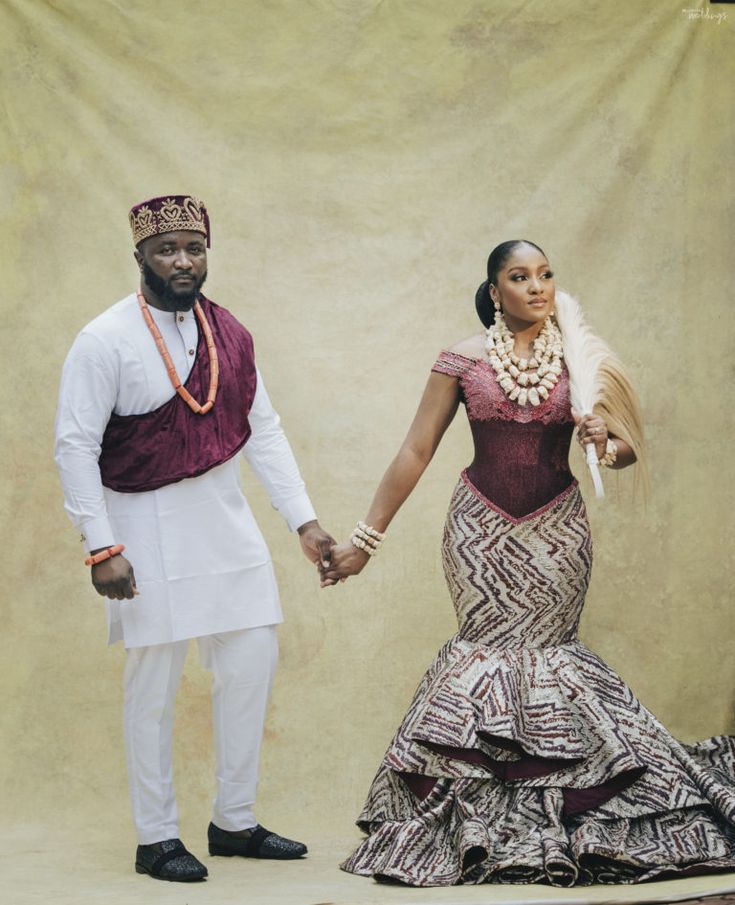 Igbo Traditional Wedding Attires for Couples