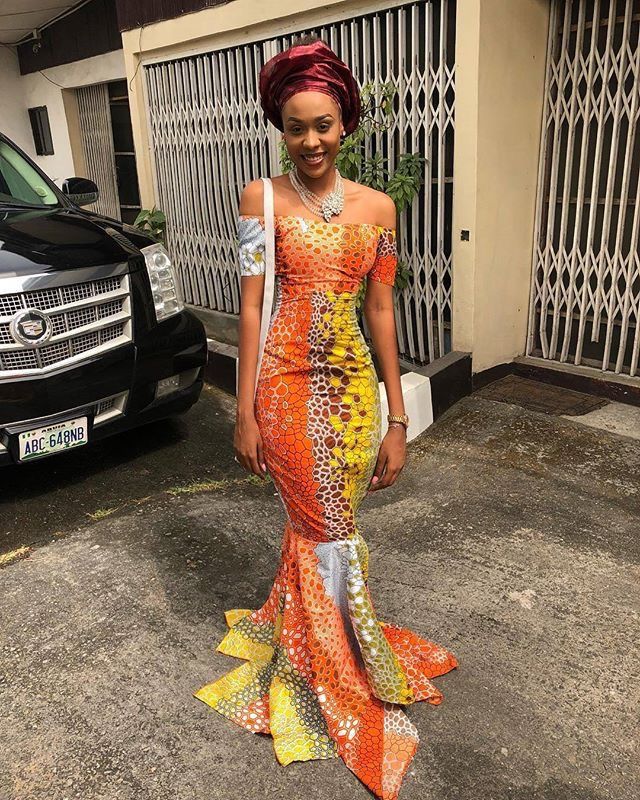 Simple Ankara Styles for Slim Ladies 