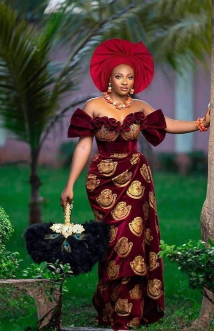 Second Outing Igbo Traditional Wedding Outfits 