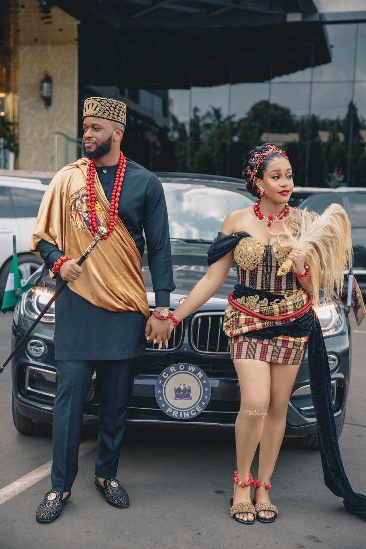 Igbo Traditional Wedding Attires for Couples