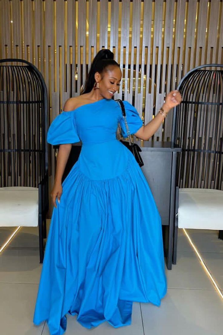 Long Flay Gown Styles 