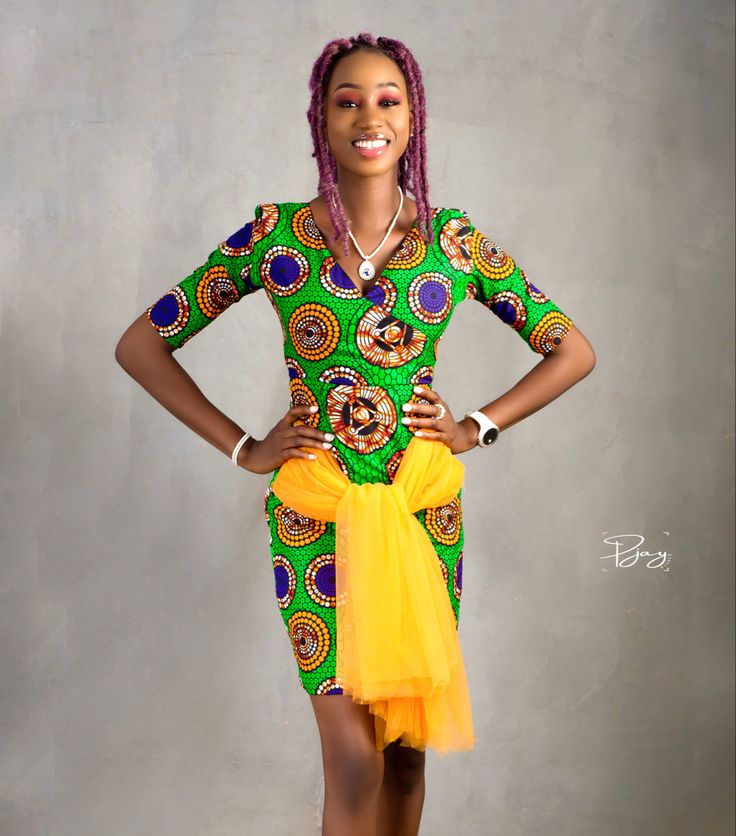 Latest Ankara Styles for Slim Ladies 