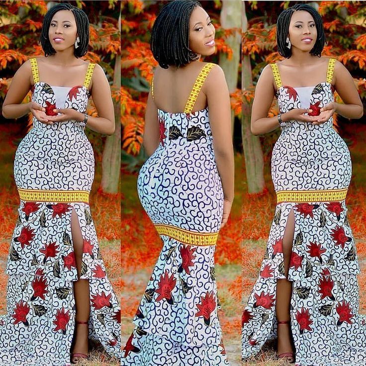 Sleeveless Ankara Long Gown Ideas