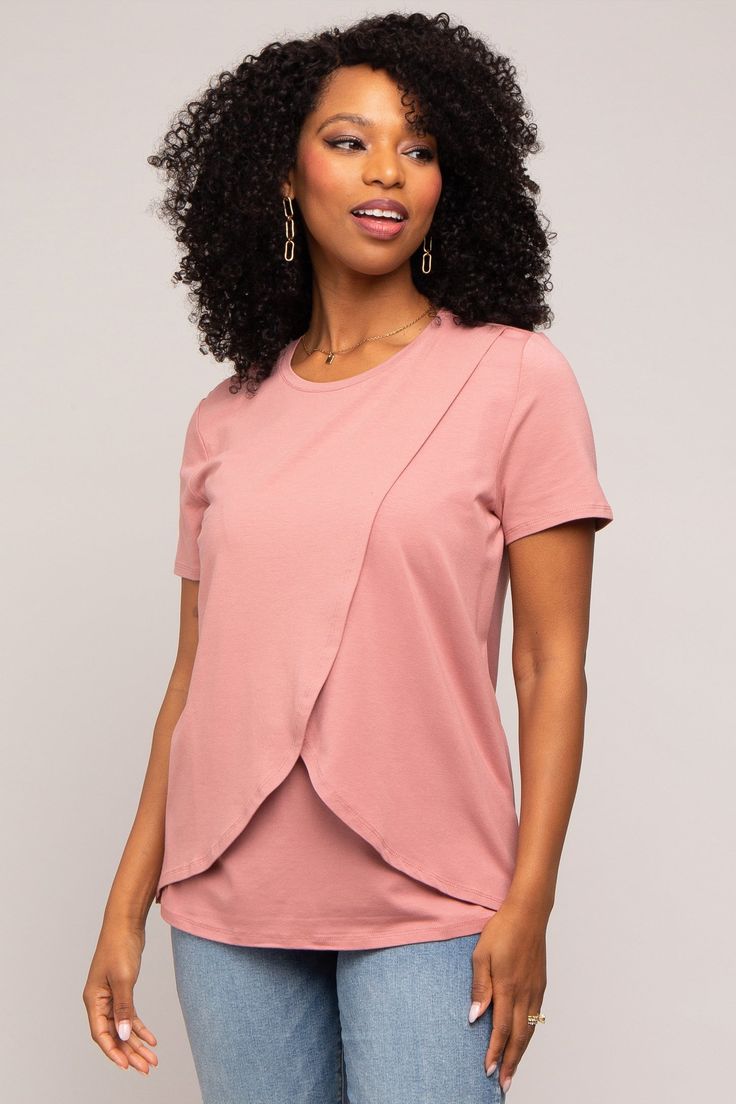 Simple Nursing Mother Dress Styles 