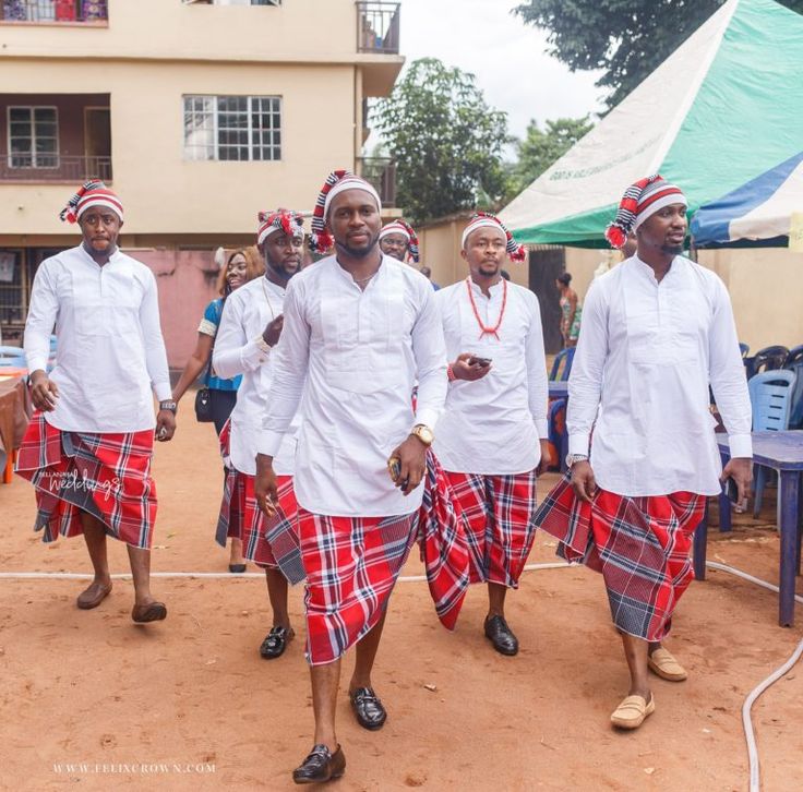 Igbo Traditional Wedding Attire for Men 