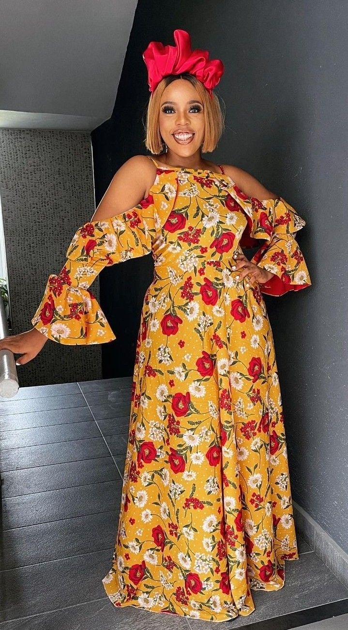 Simple Flay Gown Styles for Slim Ladies