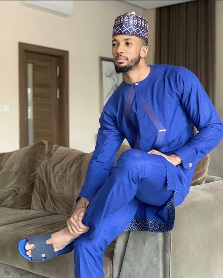 Hausa Traditional Wedding Attire for Men 
