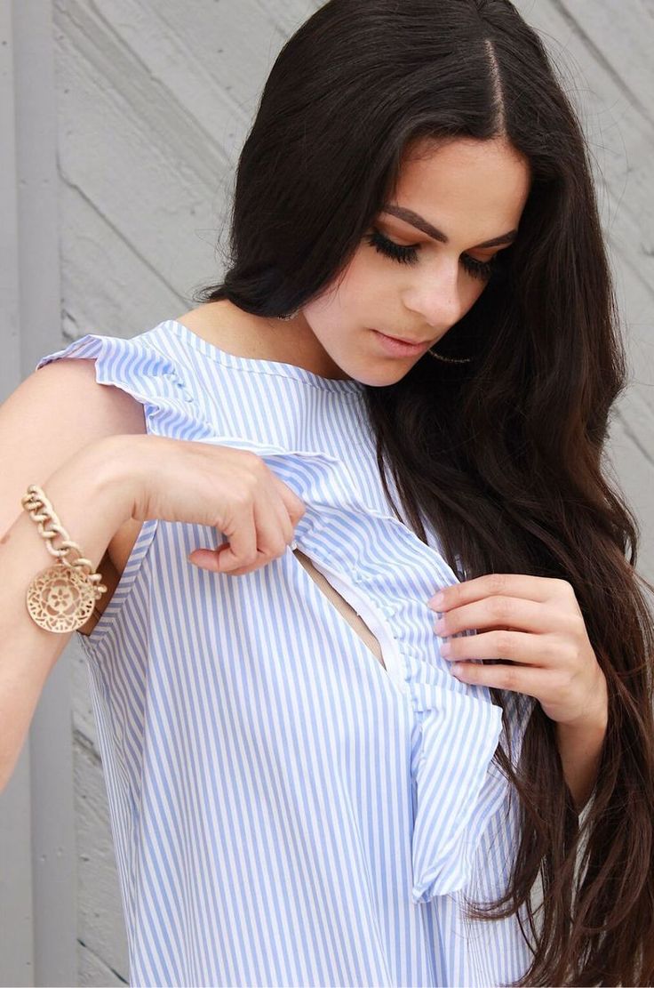 Blouse Styles for Nursing Mothers 