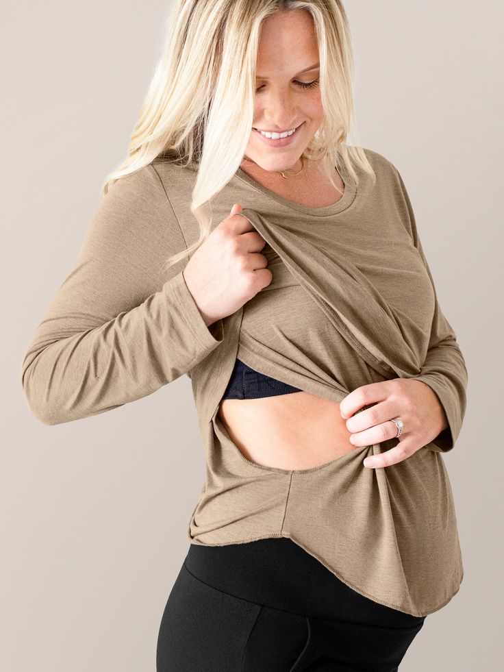 Simple Nursing Mother Dress Styles 