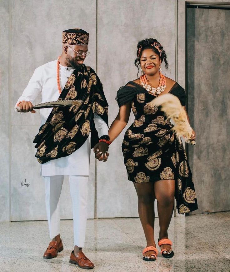 Igbo Traditional Wedding Attires for Couples