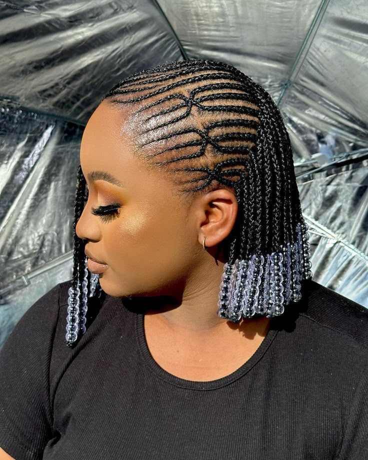 Short All Back With Curls 