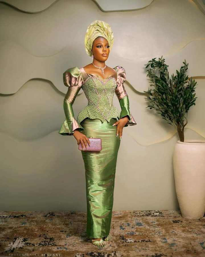 Lace Styles for Yoruba Bride 