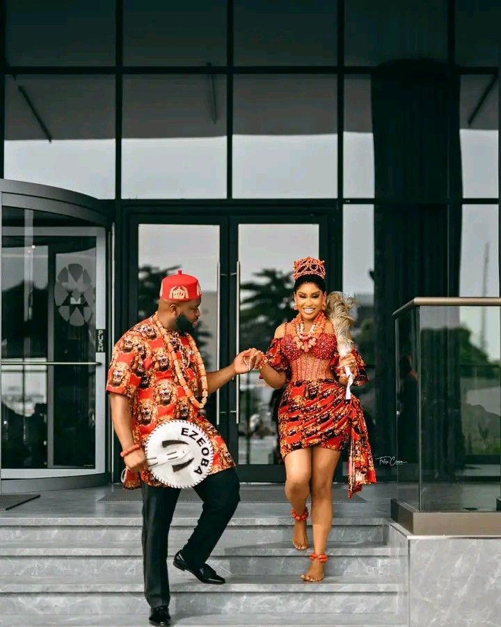 Second Outing Igbo Traditional Wedding Outfits 