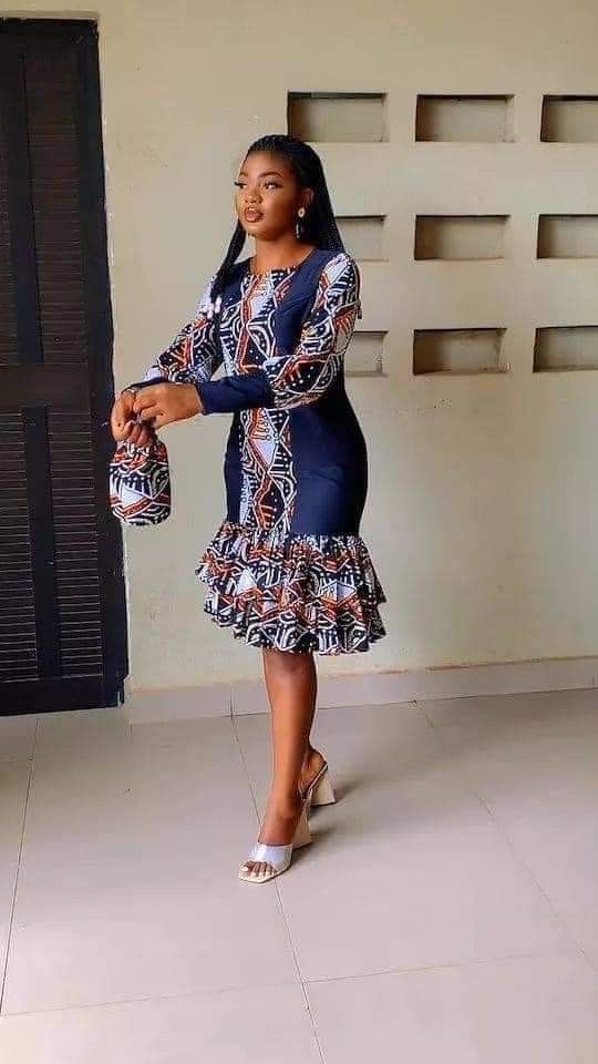 Short Gown Styles for Slim Girls 