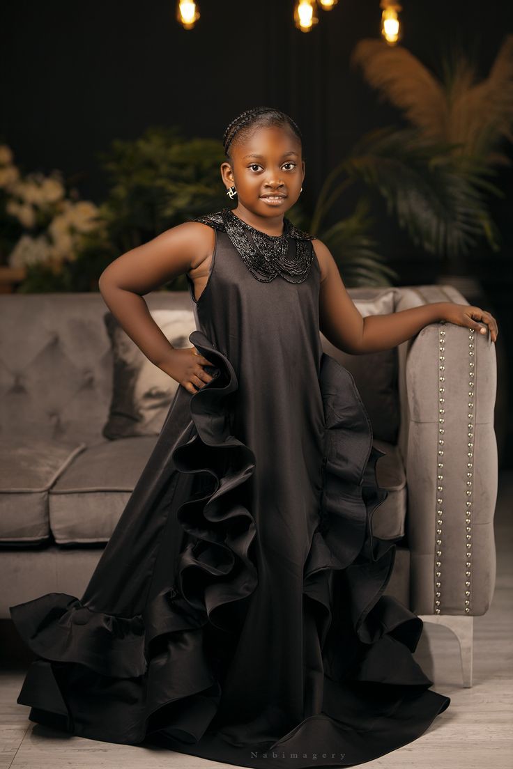 Long Flay Gown Styles 