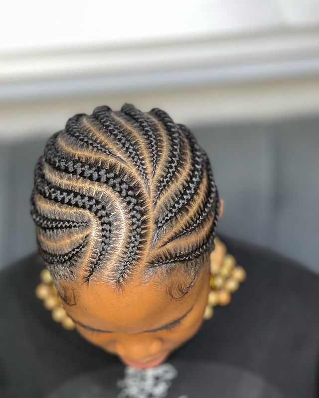 Short All Back With Curls 