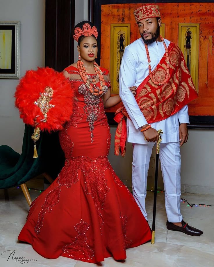 Latest Igbo Traditional Wedding Attire 
