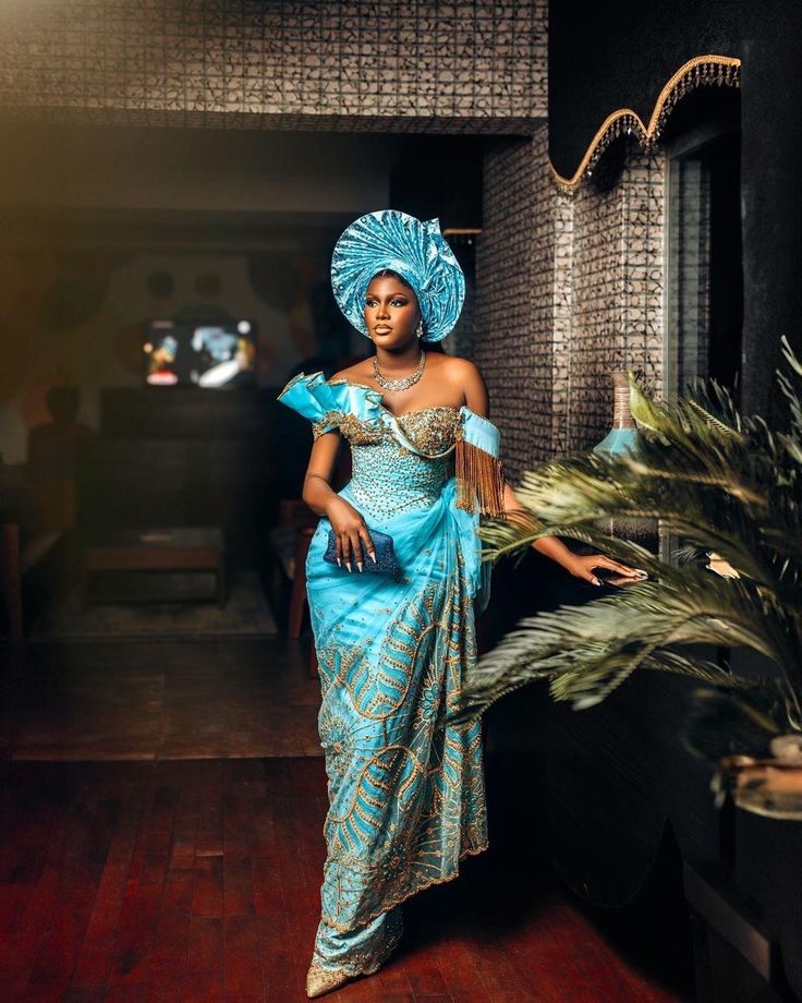 Igbo Traditional Attire for First Outing