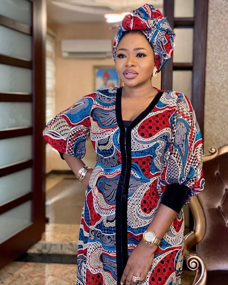 Front Zipper Ankara Styles for Breastfeeding 