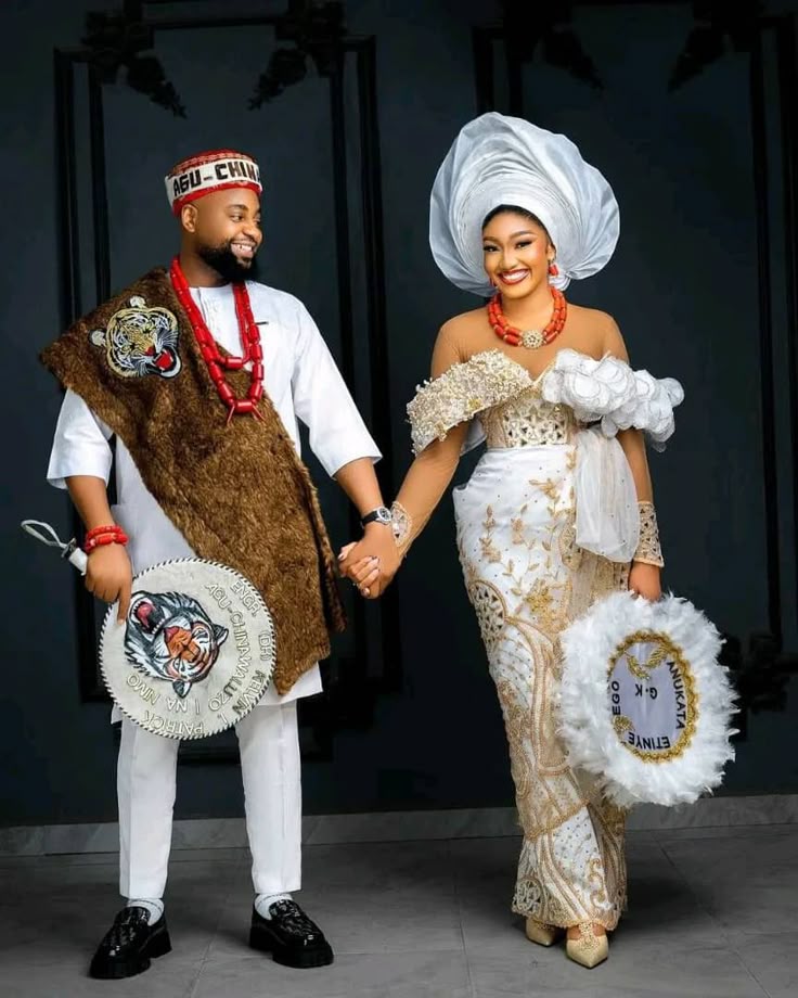Igbo Traditional Attire for First Outing