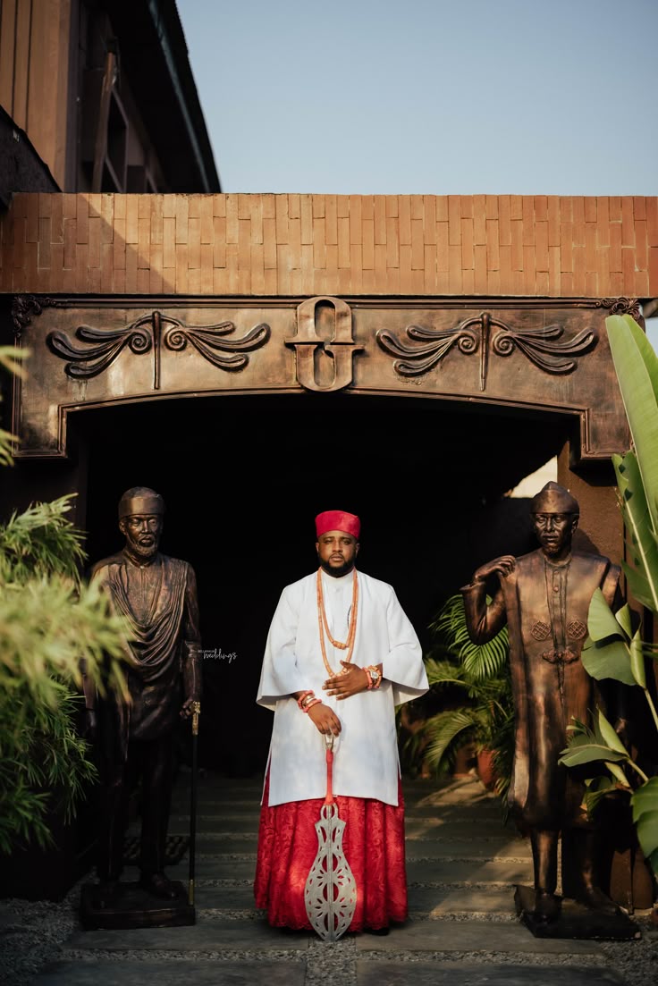 Igbo Traditional Wedding Attire for Men 