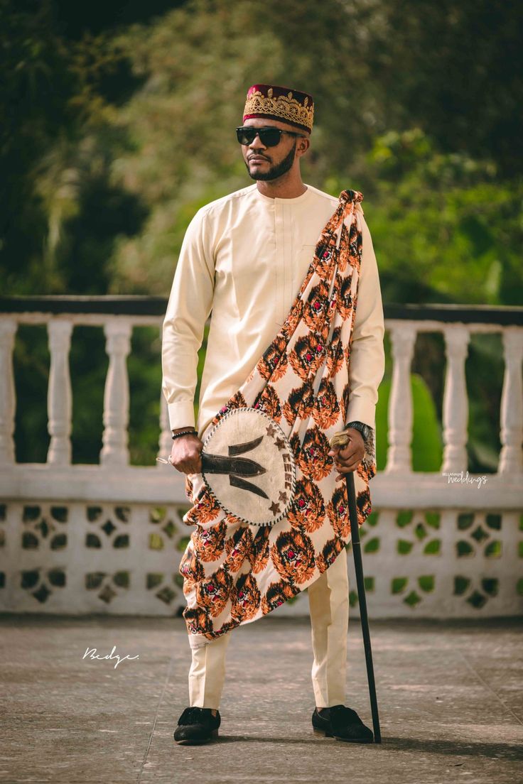 Igbo Traditional Wedding Attire for Men 