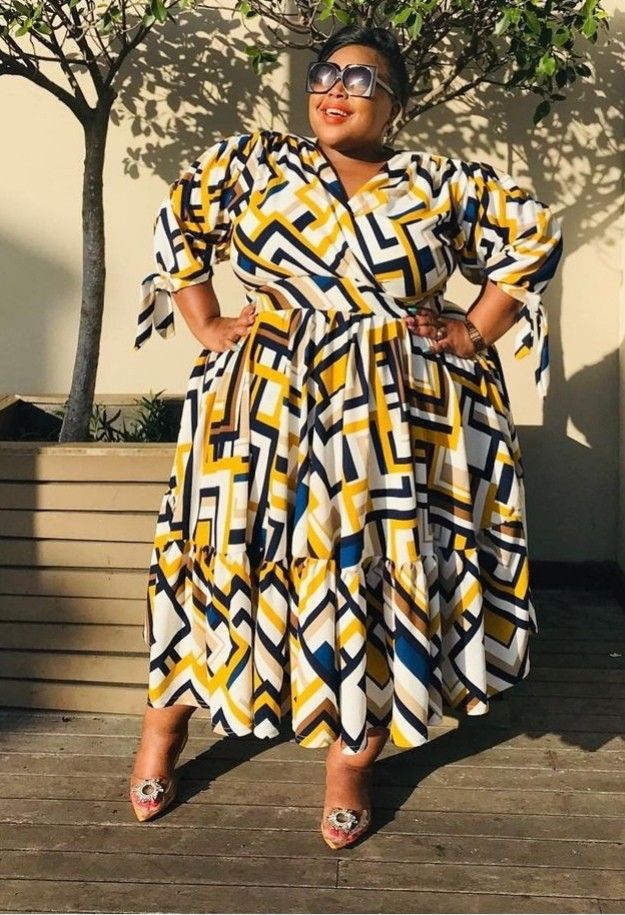 Latest Dresses for Chubby Women 