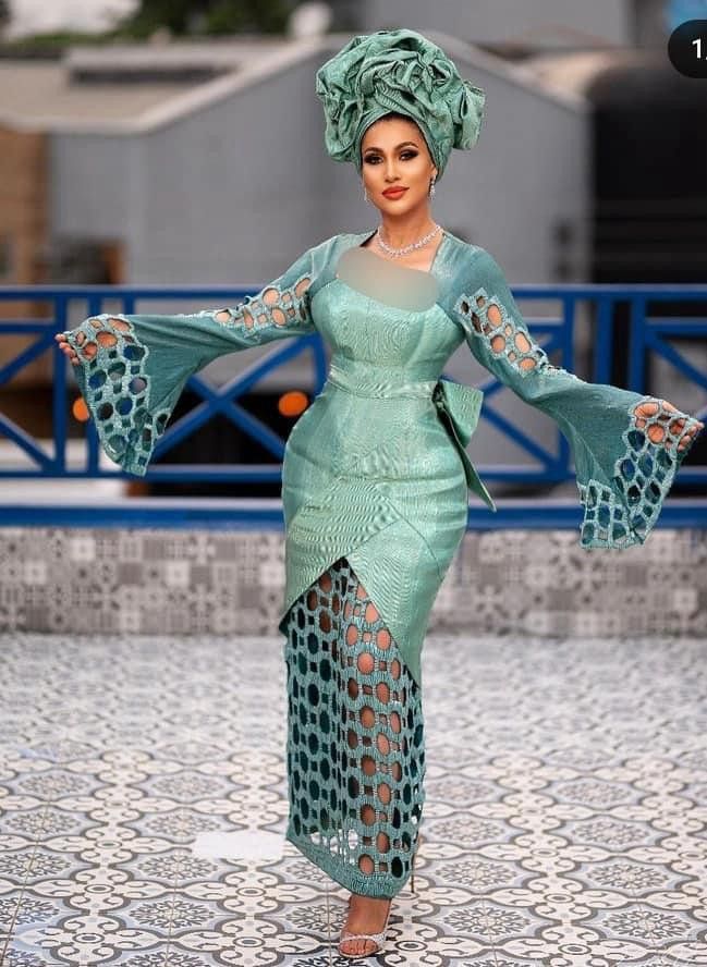 Simple Iro and Buba Styles for Wedding 