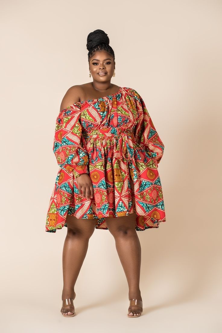 Short Dress Styles for Big Tummy Ladies 