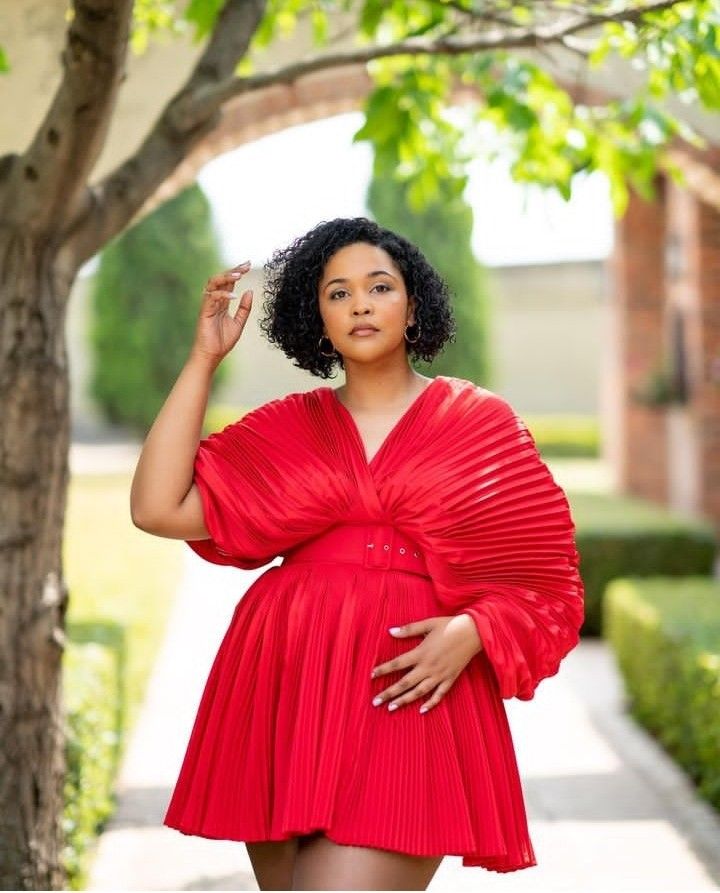 Chiffon Flare Gown Styles in Nigeria 