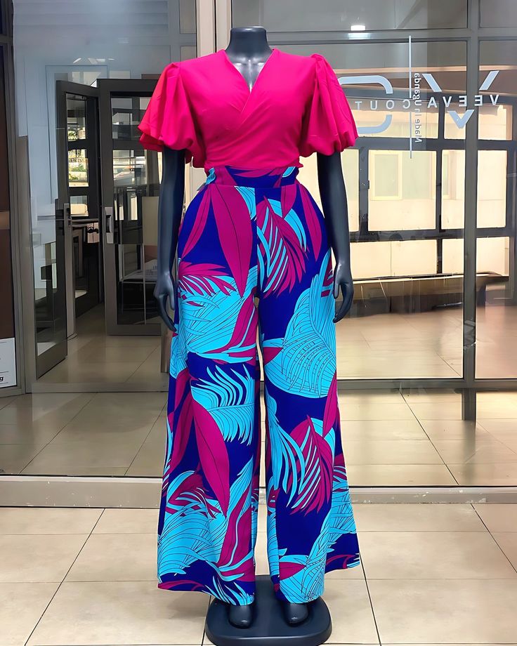 Palazzo Vintage Shirt and Trouser 