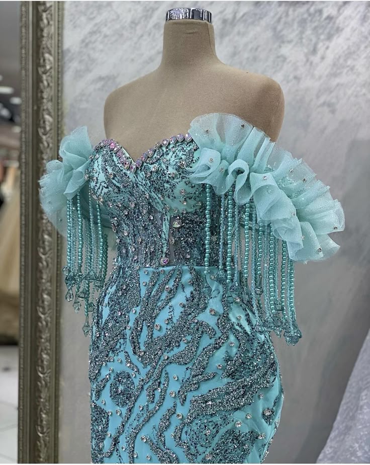 Simple Corset Gown Styles 