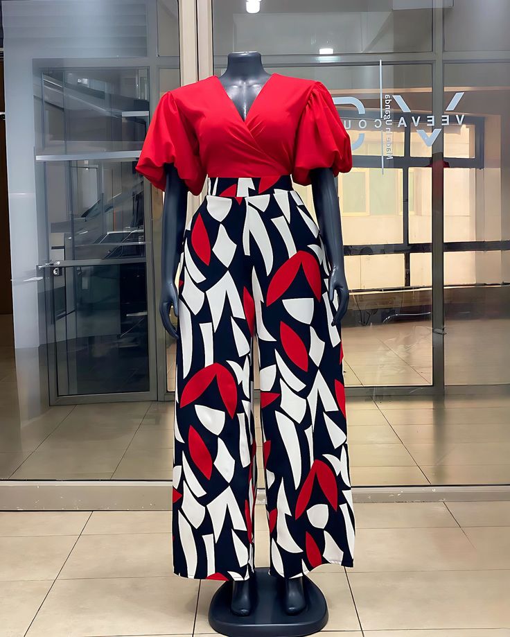 Palazzo Vintage Shirt and Trouser 