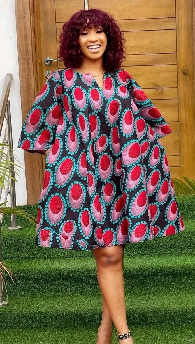 Ankara Flay Gown Ideas for Pregnancy 