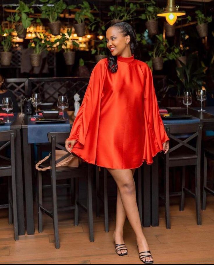 Chiffon Flare Gown Styles