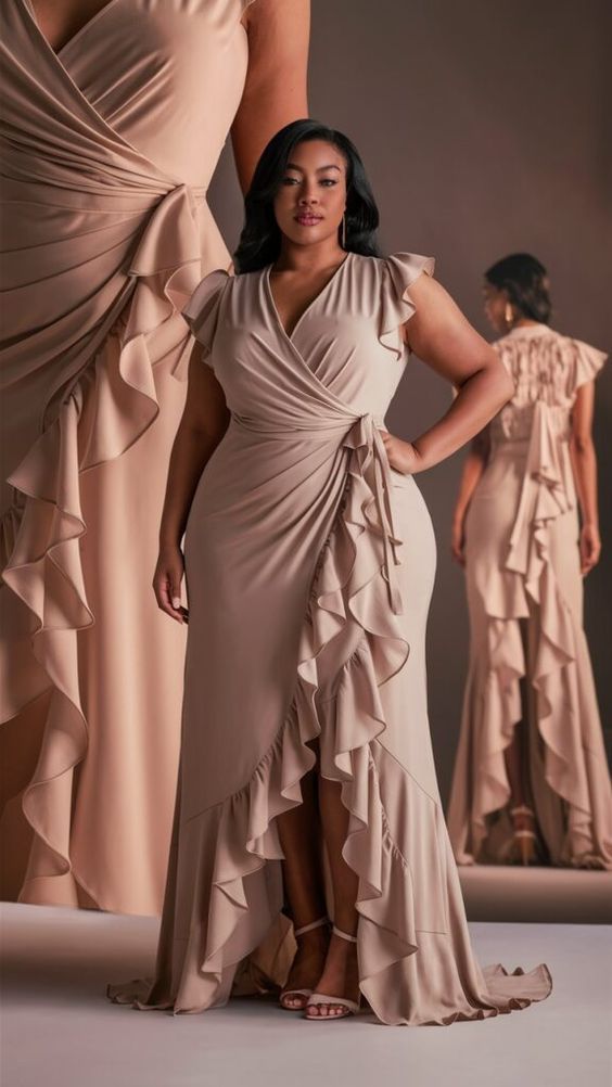 Dress for Big Tummy and Hips 