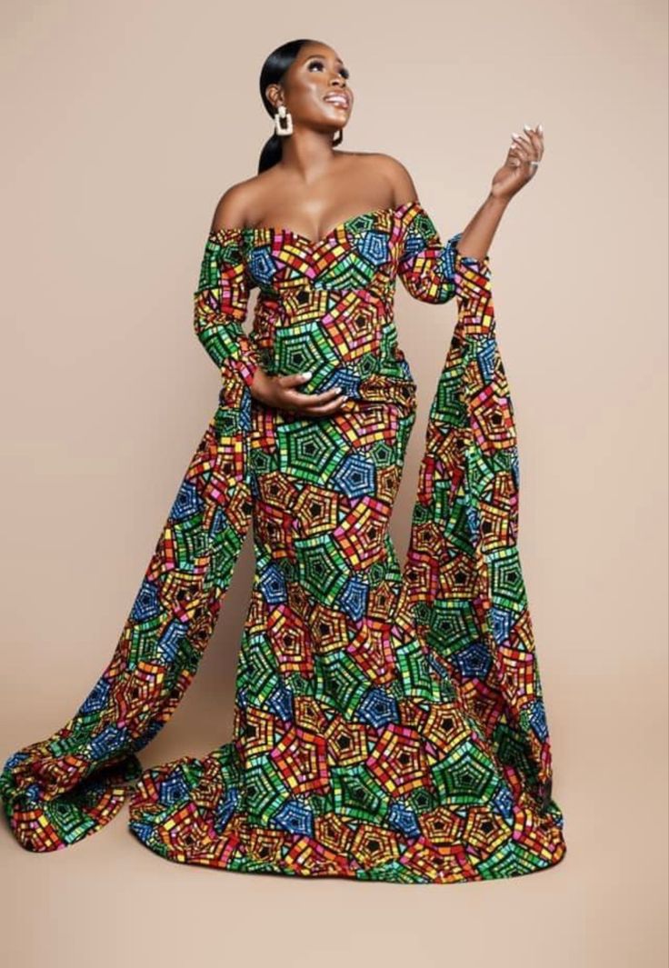 Ankara Styles for Pregnant Women