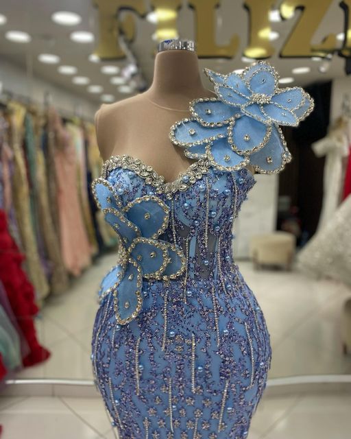 Simple Corset Gown Styles 